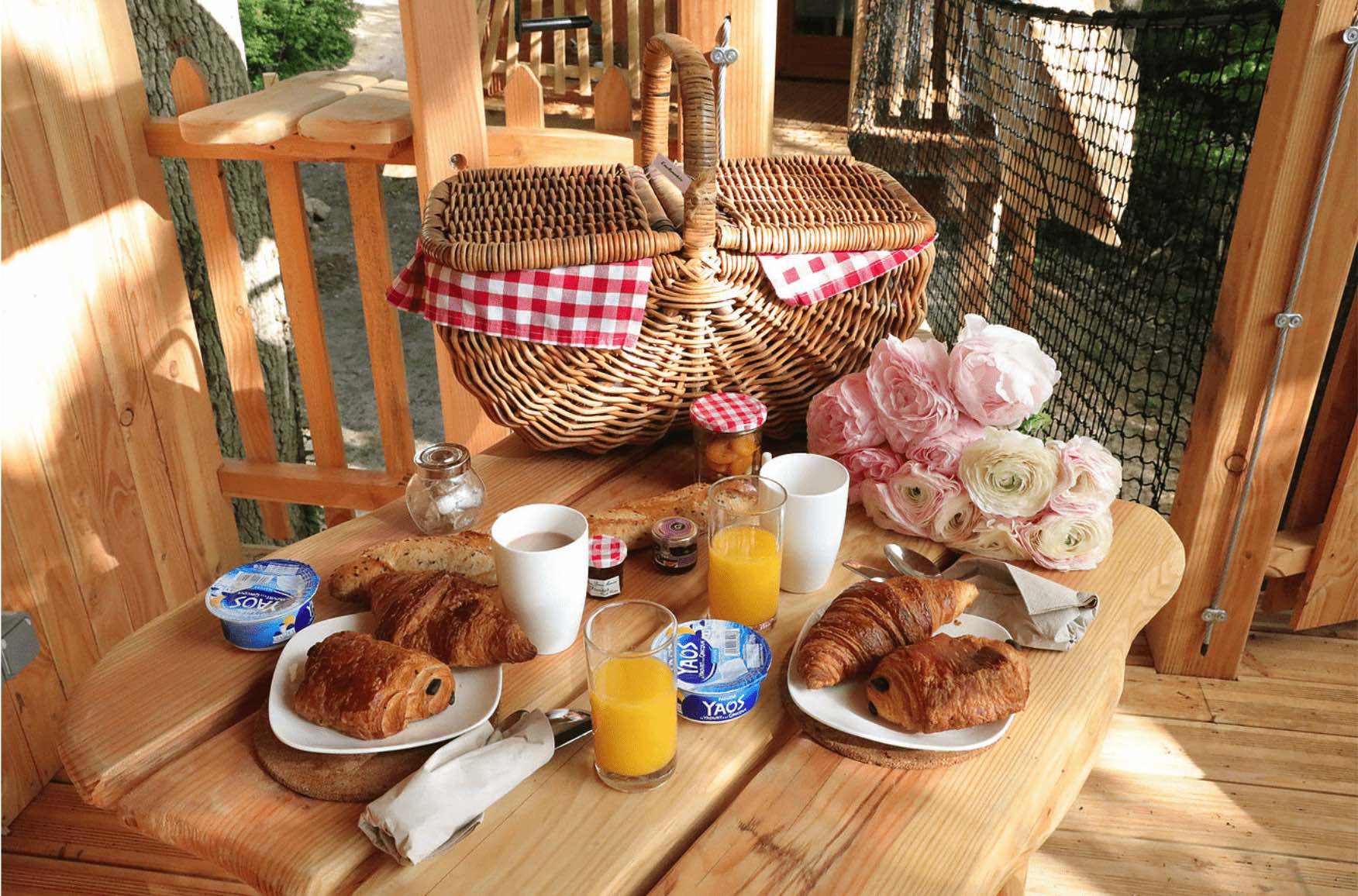 Nous vous proposons, pour vos vacances, une formule petit déjeuner sur notre camping